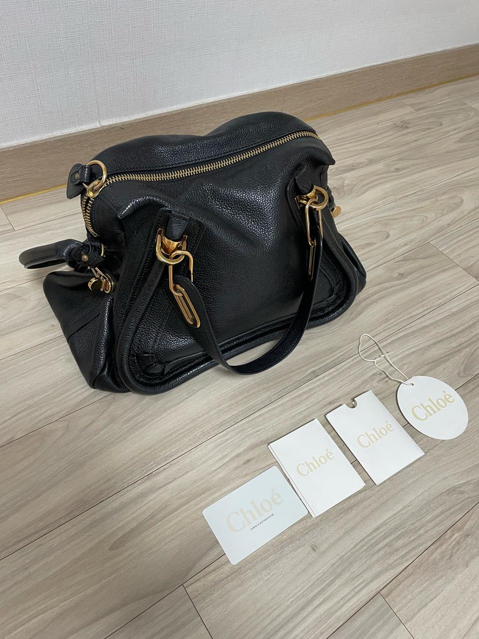 정품 끌로에 파라티백 미듐