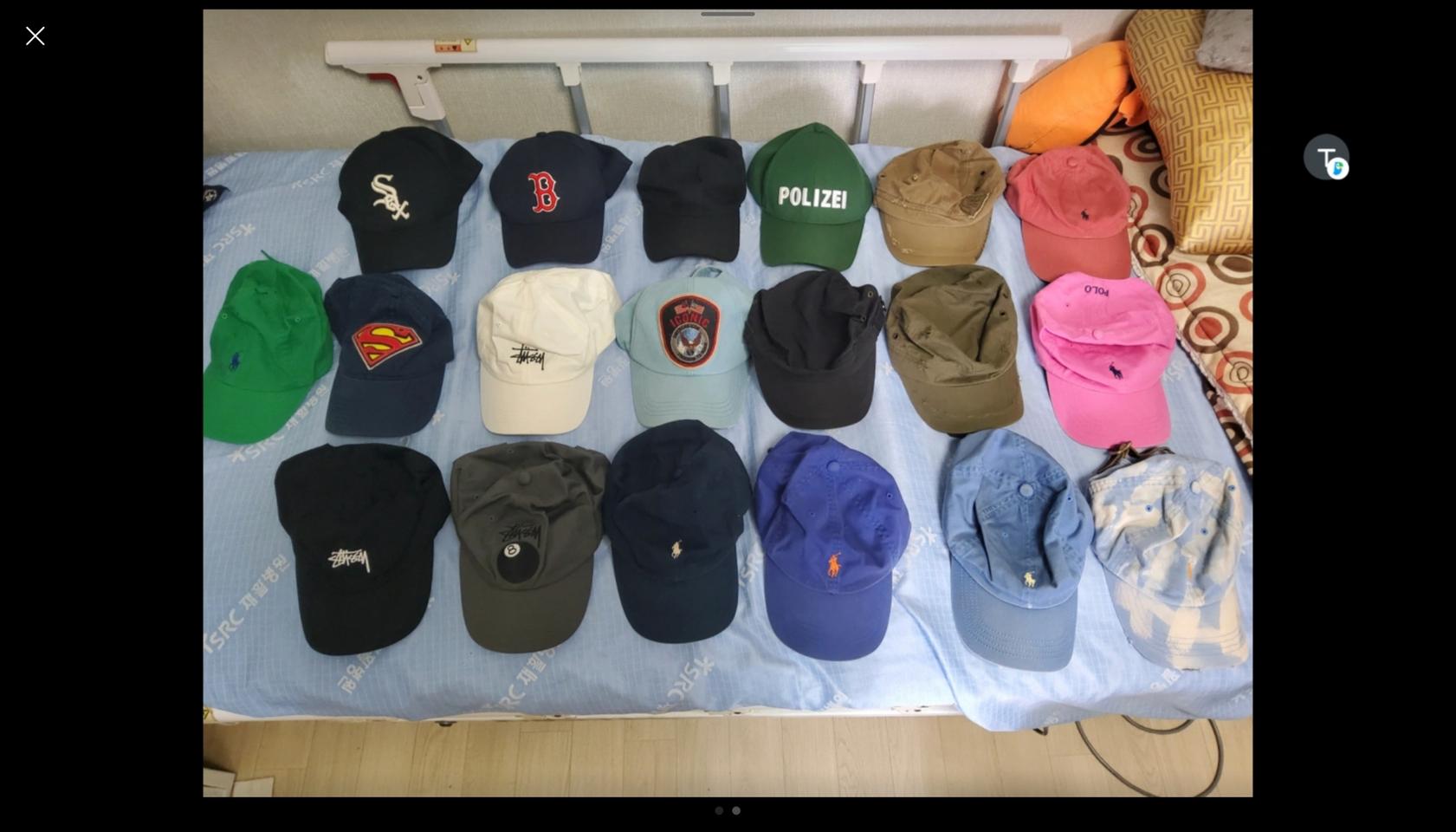 폴로 모자 외 빈티지 볼캡