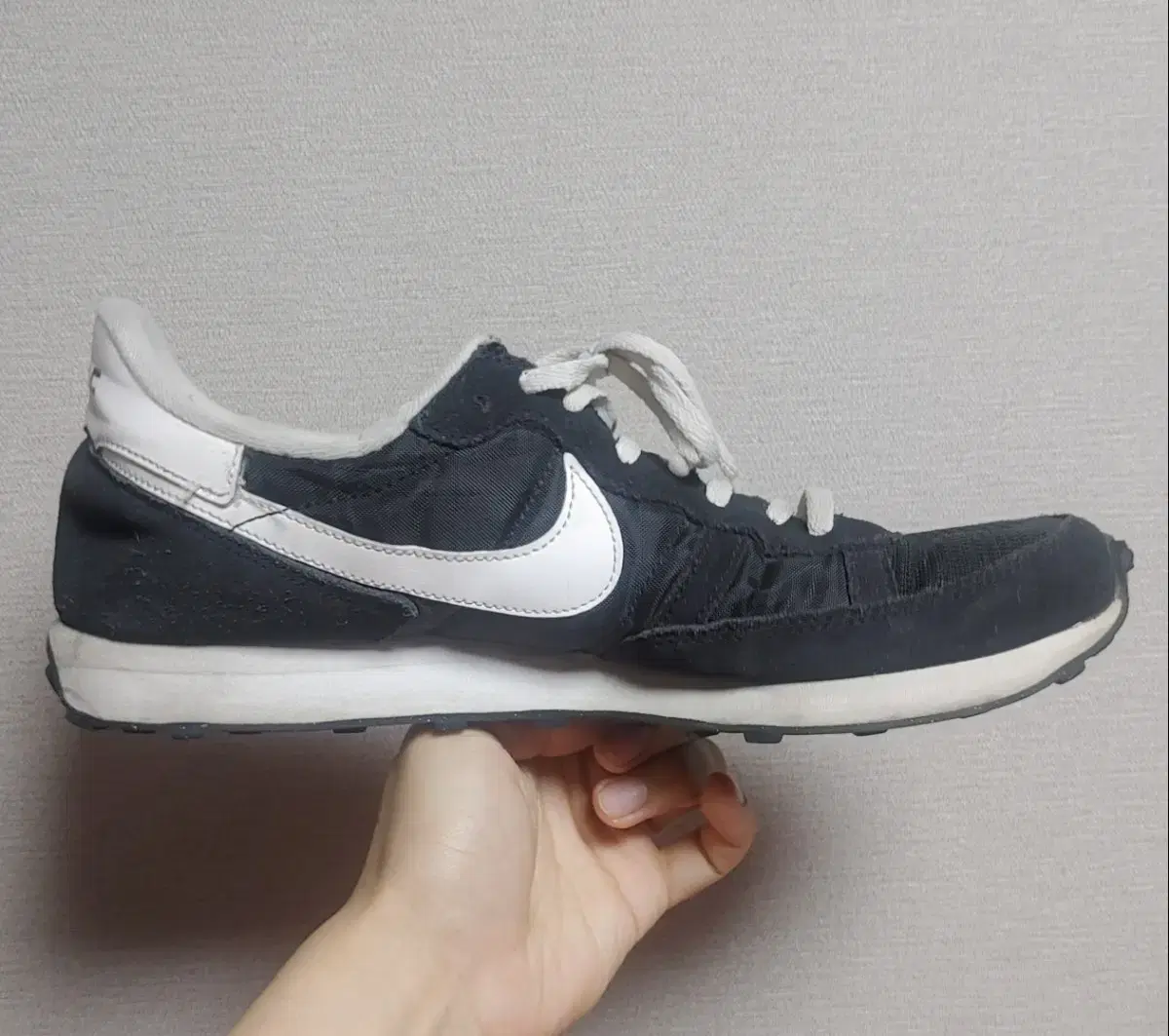 나이키 챌린저 블랙 운동화