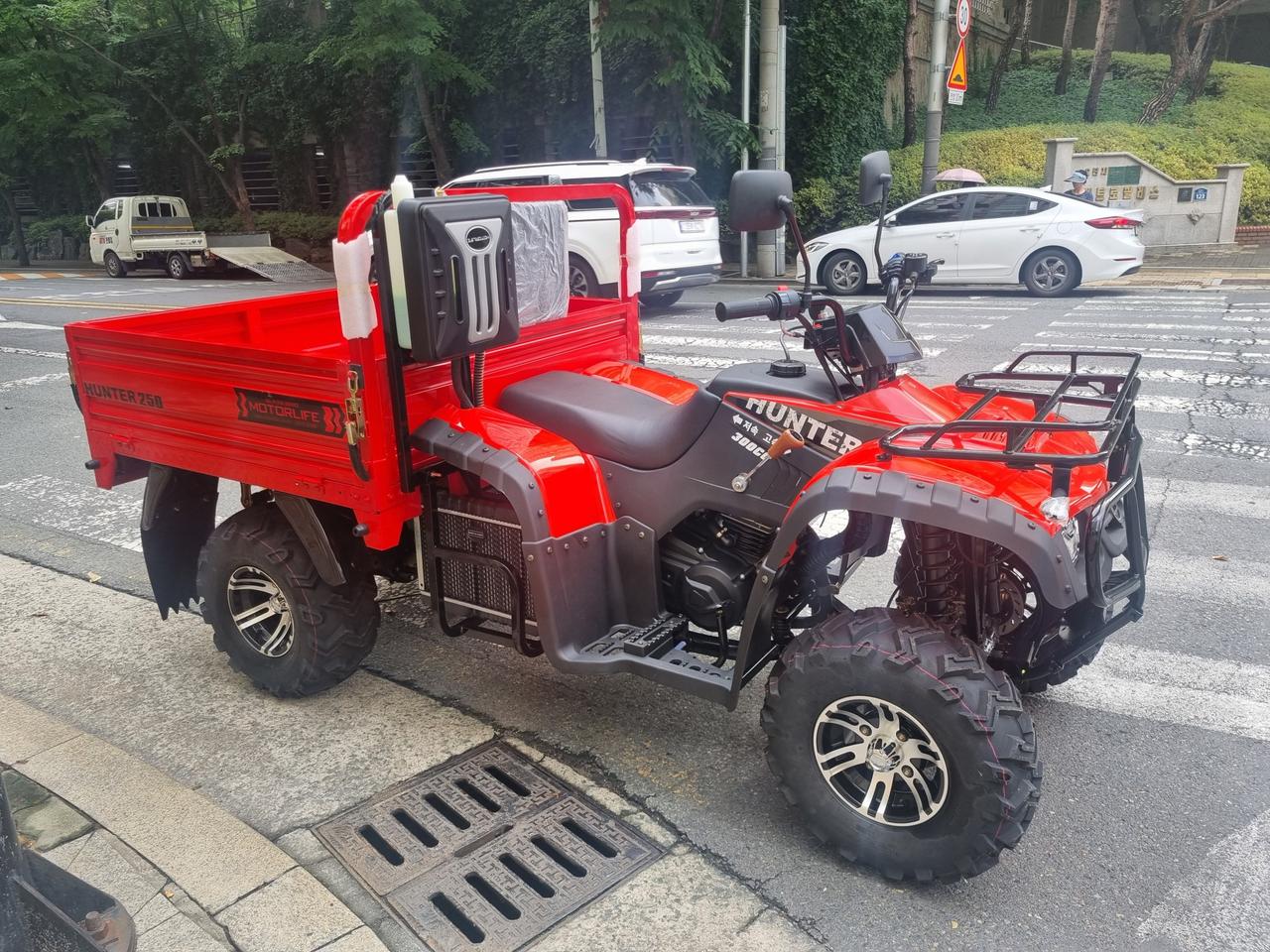 300cc의파워 뉴모델 헌터300 ATV (농사용)