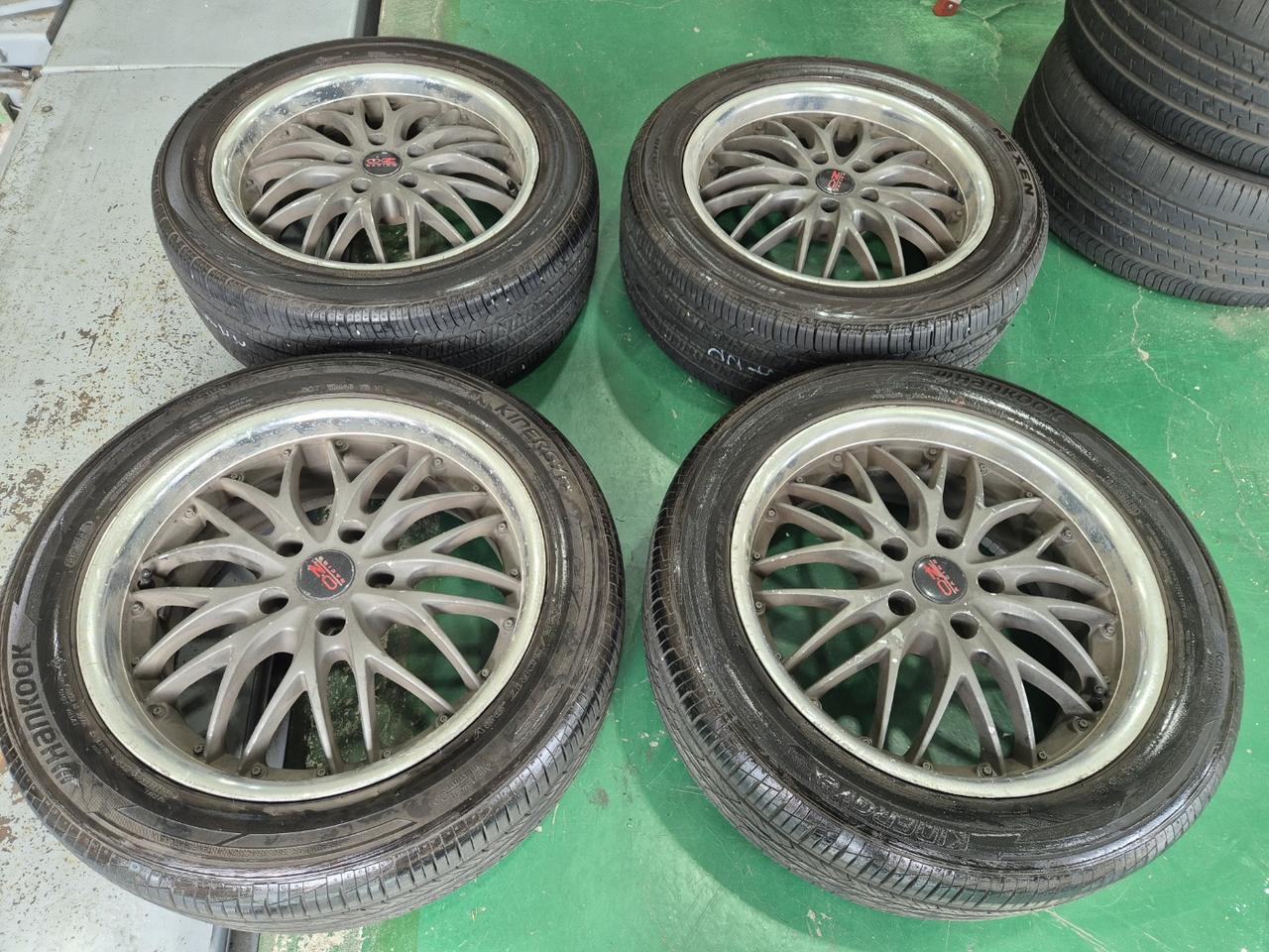 17인치휠타이어세트판매합니다
