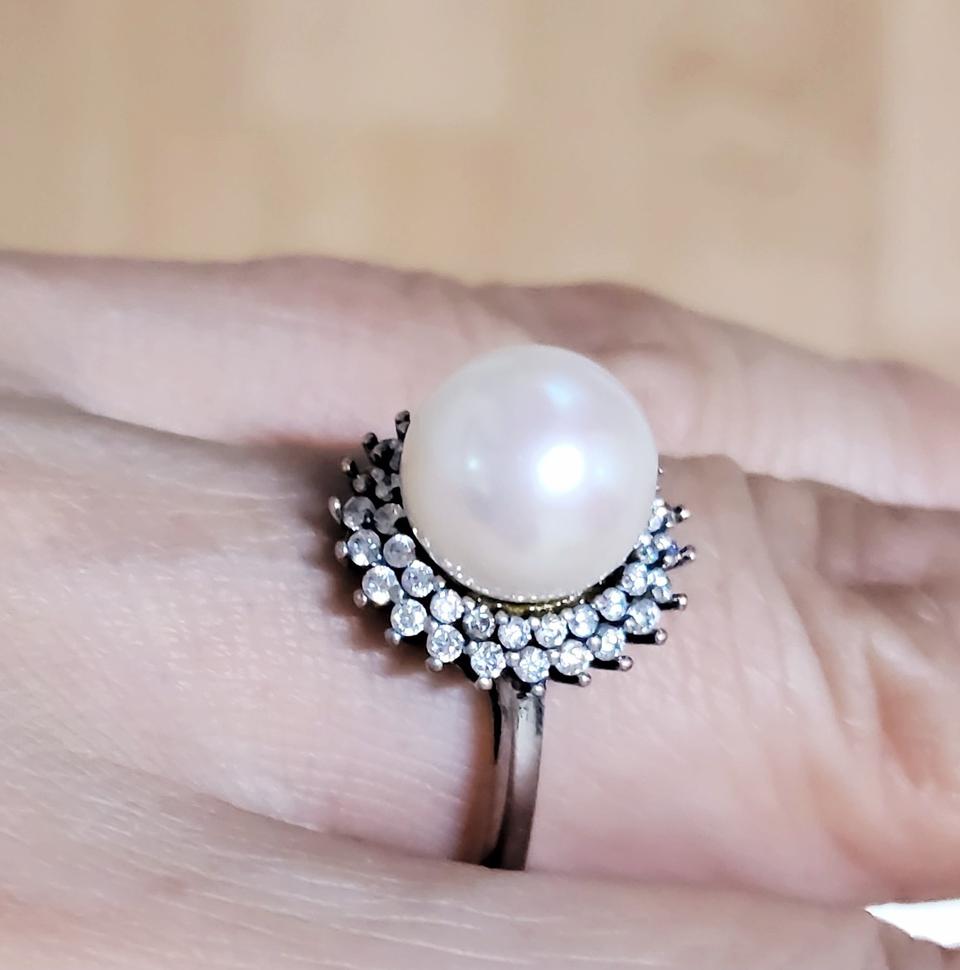 진주은큐빅반지15ㅡ16호