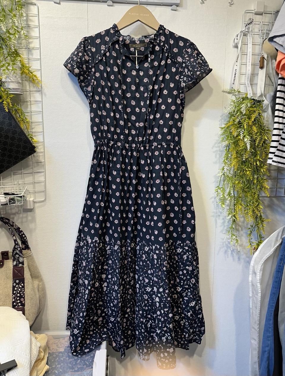 새옷 S 패턴 믹스 스트링 원피스 써스데이아일랜드 T204MOP233W