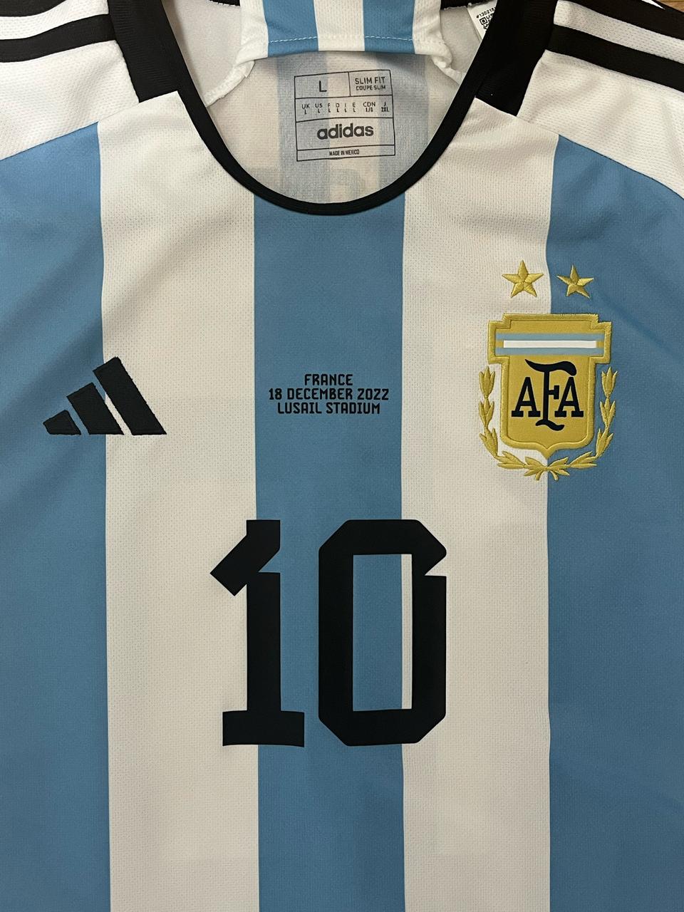 메시 카타르 월드컵 결승전 버젼 유니폼