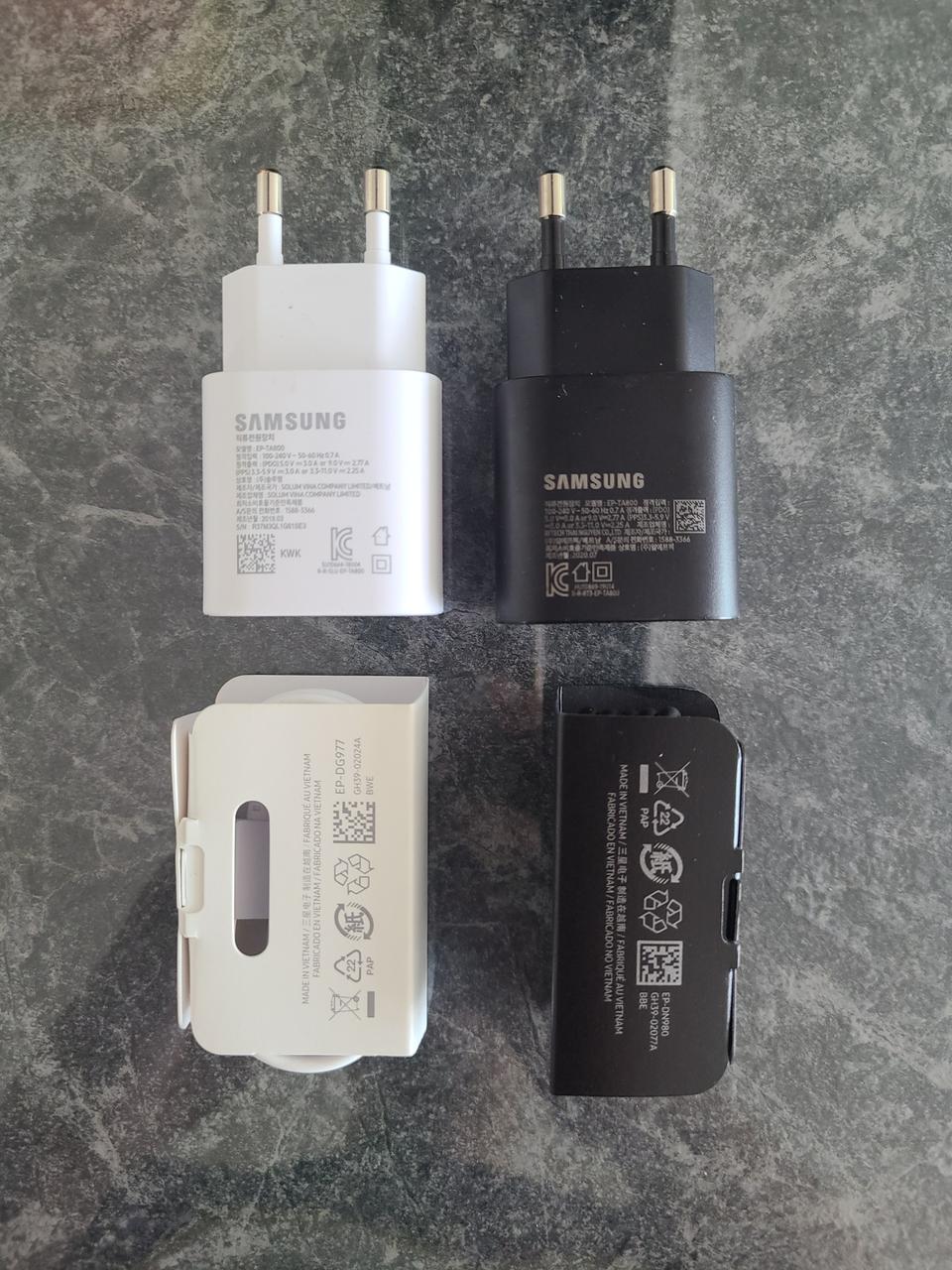 삼성 25W c타입 초고속충전기 어뎁터 CtoC케이블 핸드폰 충전기