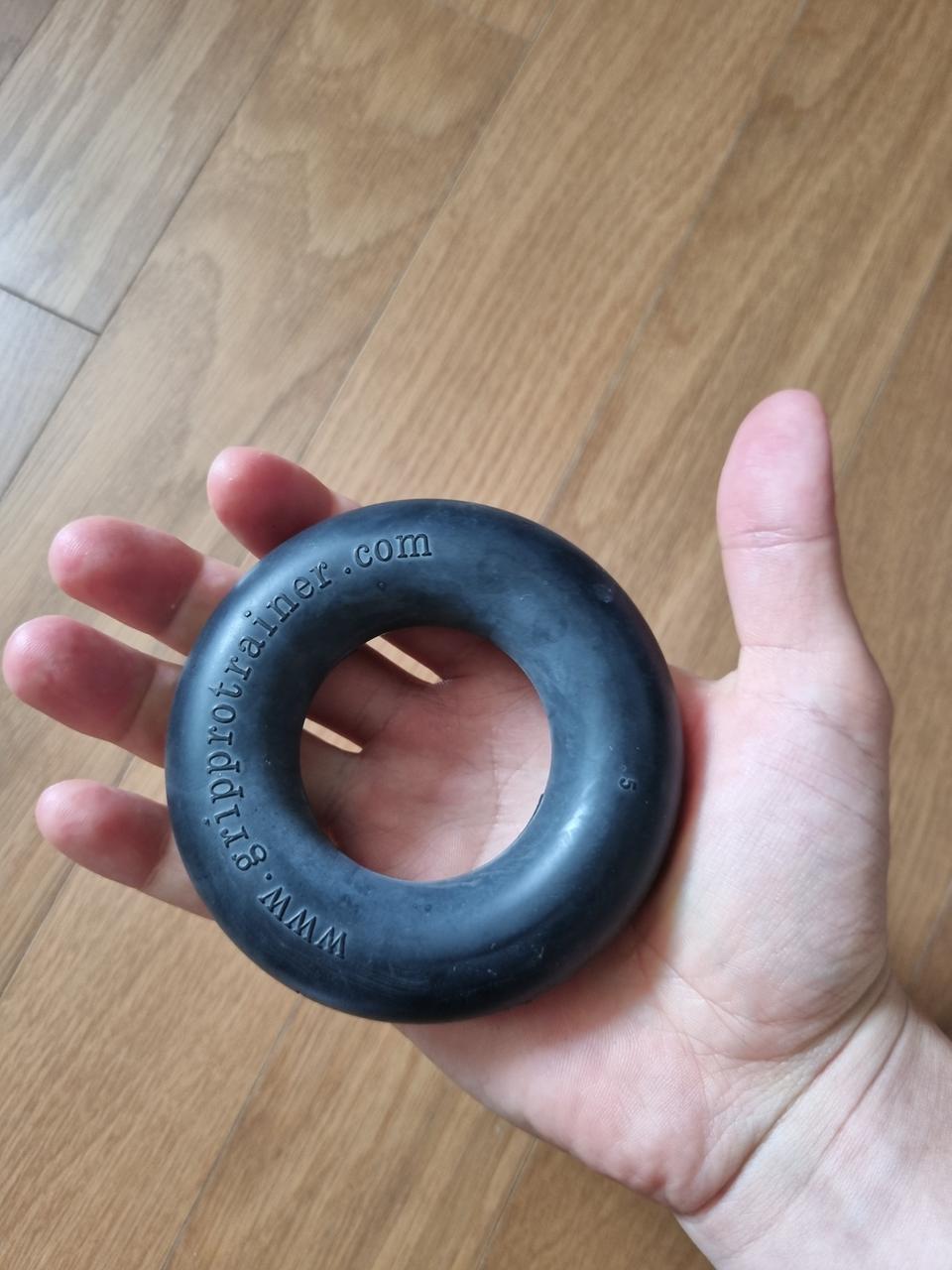 (거의새상품)고무악력기 40LB