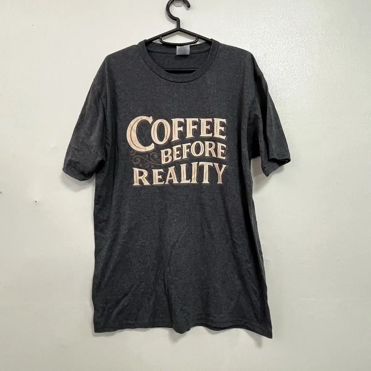 남녀공용 미국 빈티지 반창티