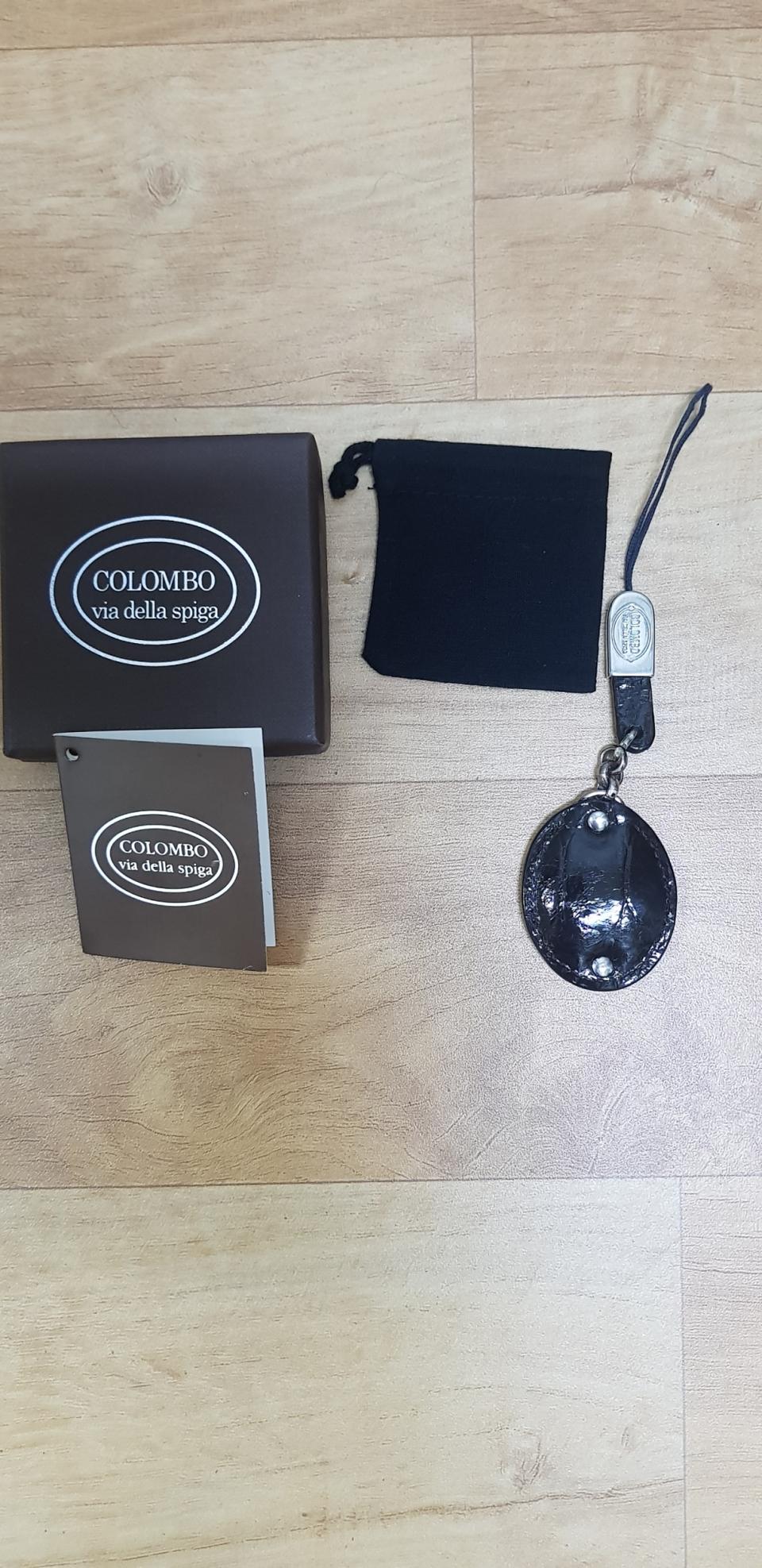 정품 콜롬보(COLOMBO) 악어가죽 키홀더