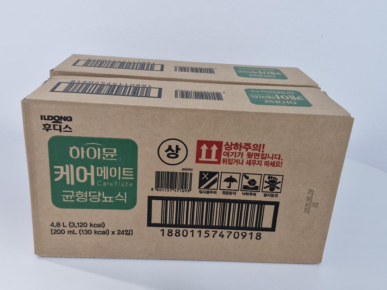 일동 하이뮨 케어메이트 균형당뇨식 24입 1박스