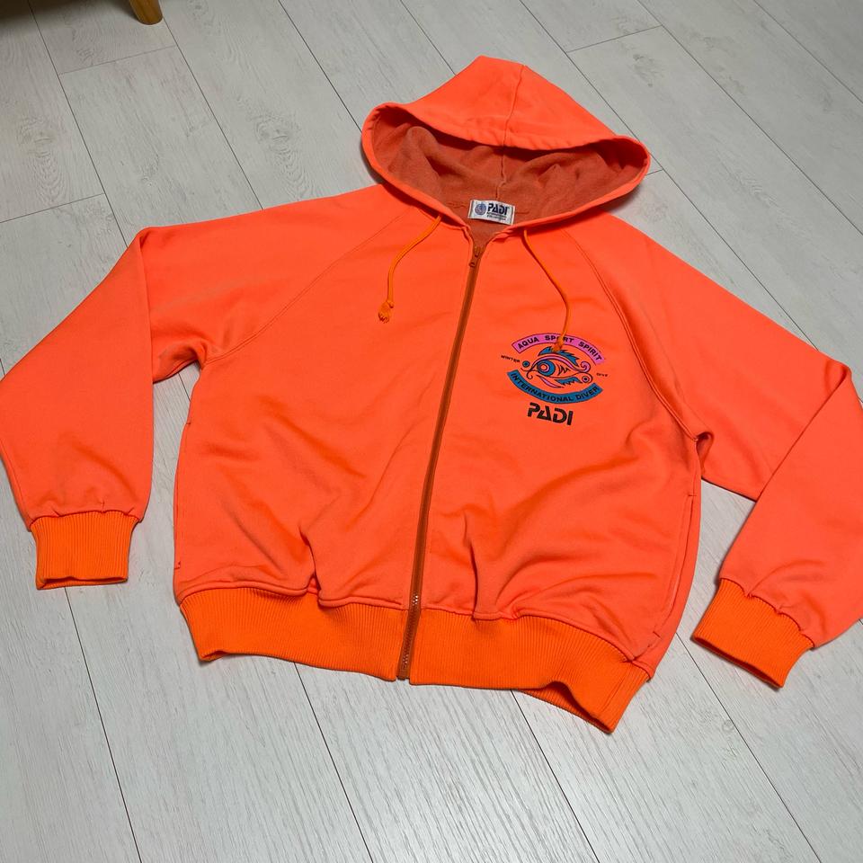 PADI 애시드컬러 다이버 후드집업