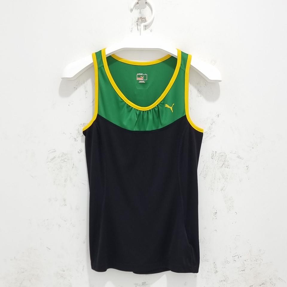 푸마 나시 여성 나시 민소매 티셔츠 트레이닝복 헬스 런닝 스포츠 나시 L