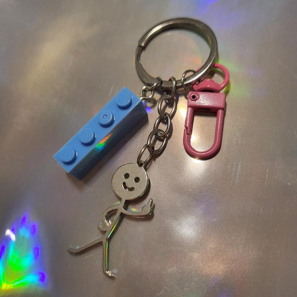 킹받맨 키홀더 키링 열쇠고리 스마일맨