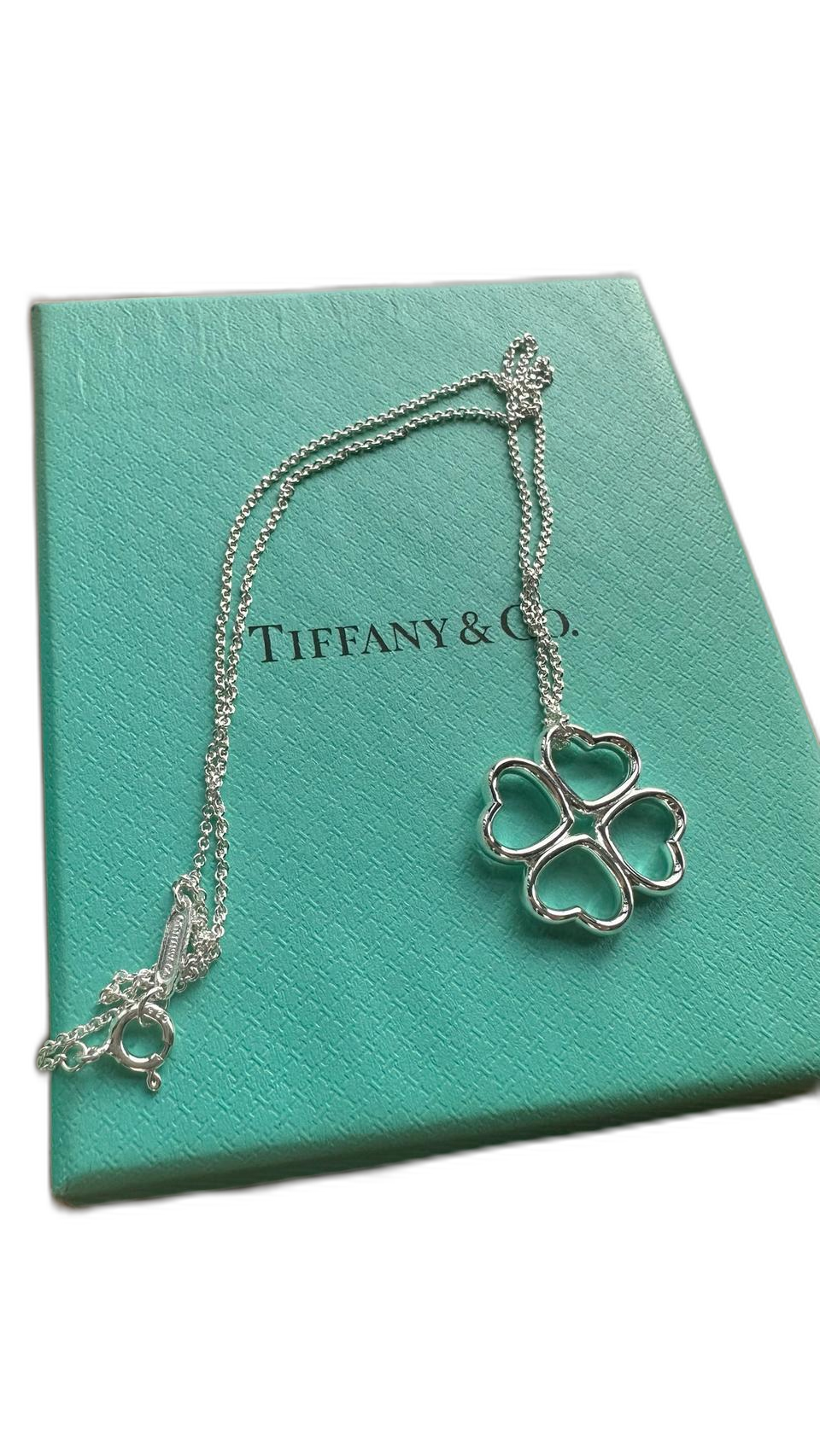 티파니 실버 목걸이