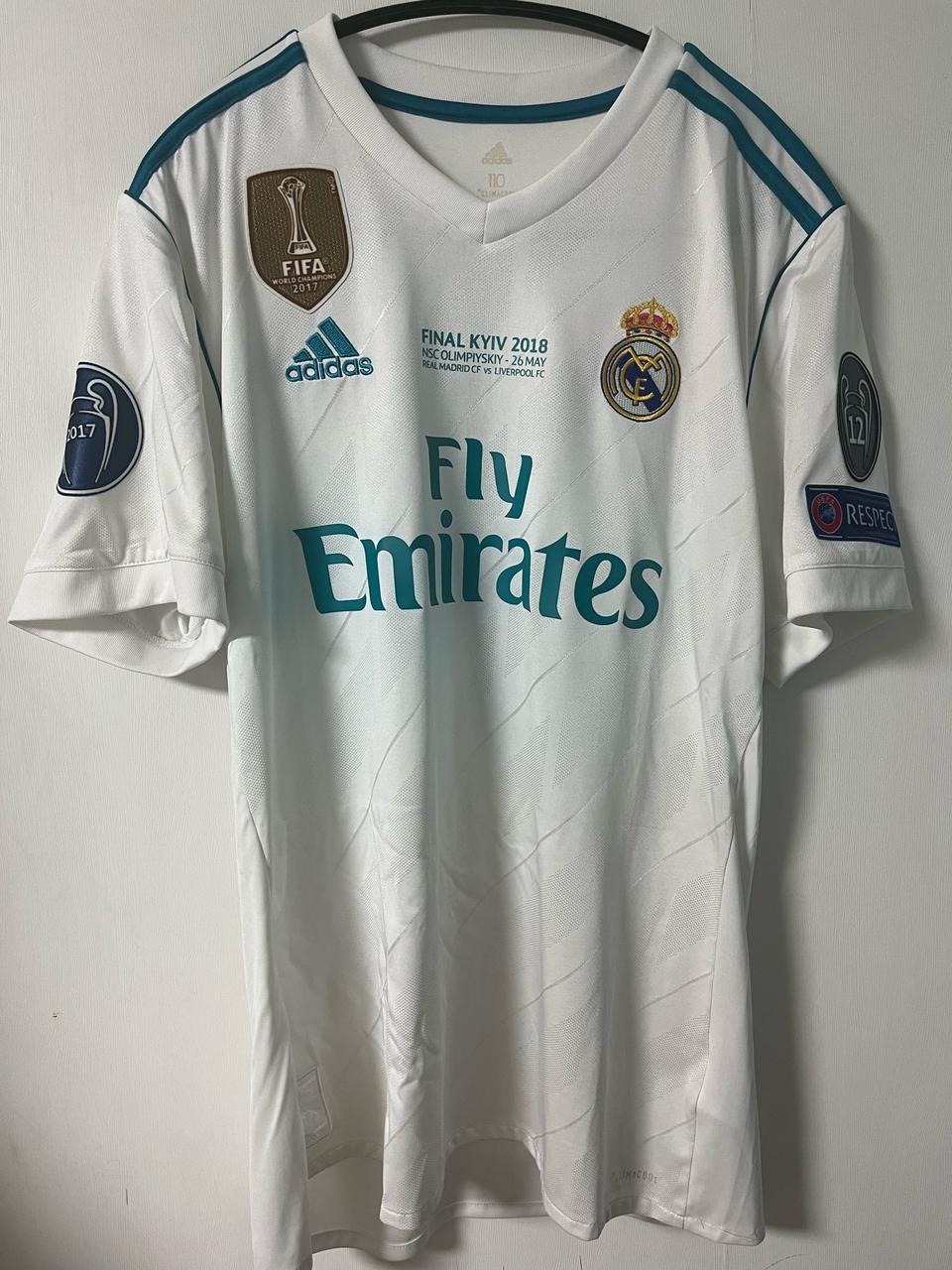 17-18 호날두 레알 유니폼