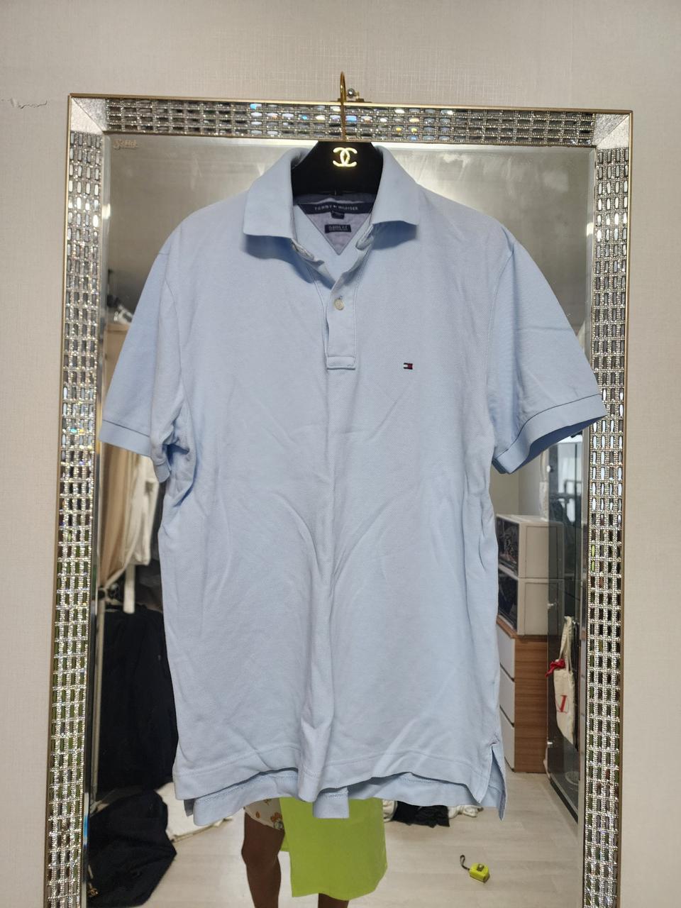 타미힐피거남성카라반팔티