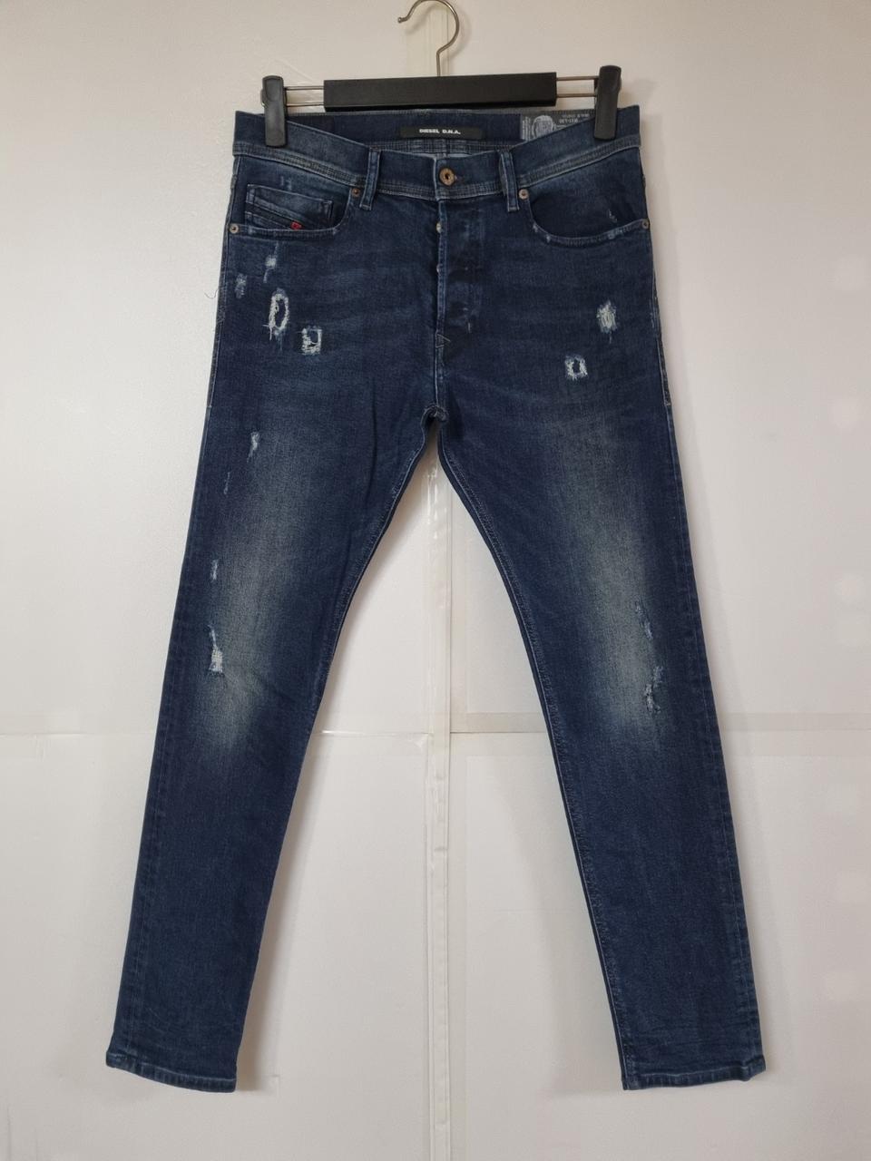 31)디젤 스트레치 찢청 스판 일자 명품청바지