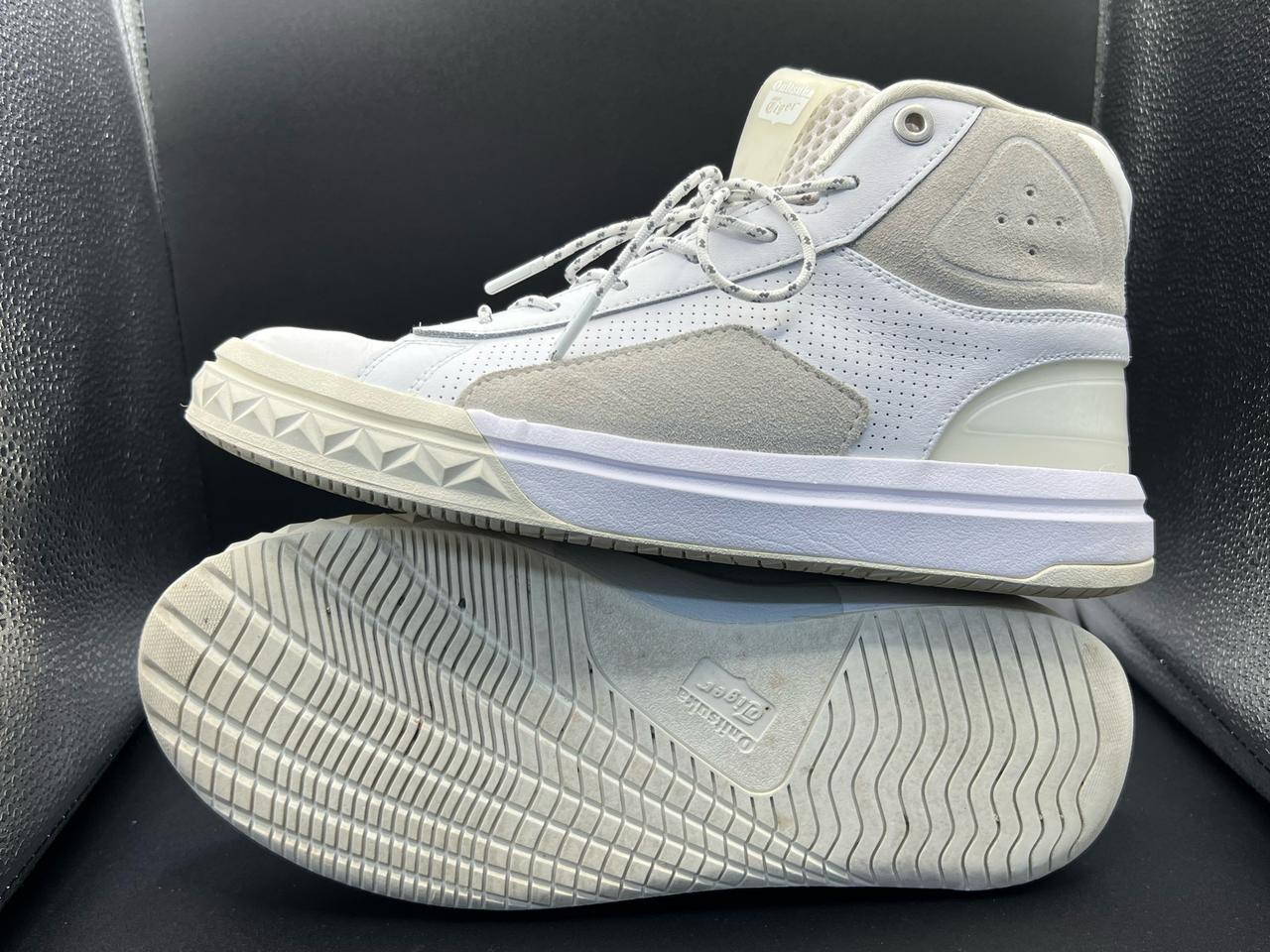 (무료배송) 아식스 오니츠카 타이거 Fabre 흰색/회색 스니커즈-265