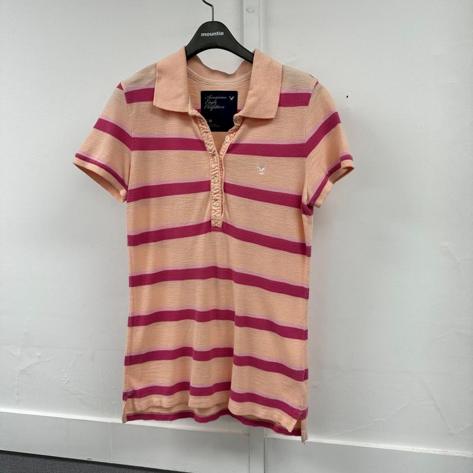 아베크롬비 여성 스트라이프 반팔 티셔츠 S사이즈 #247