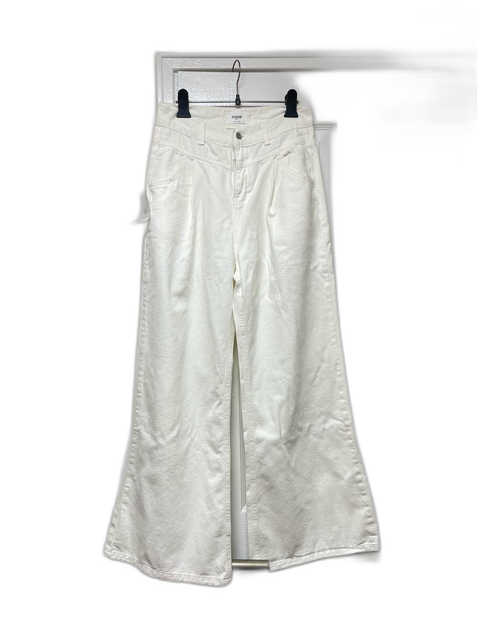 아이보리 와이드팬츠 새옷