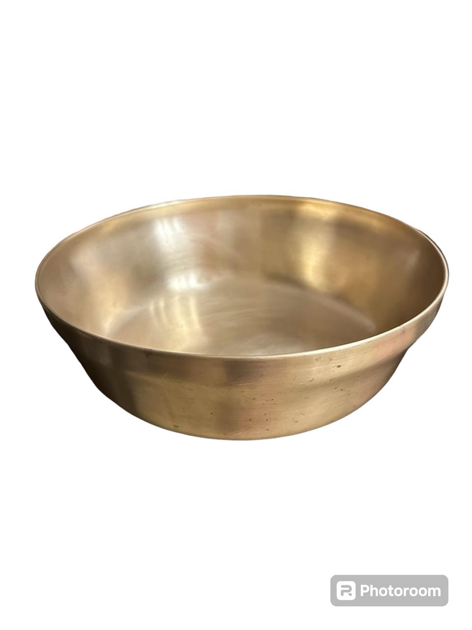 방짜 유기 중형 푼주 양푼