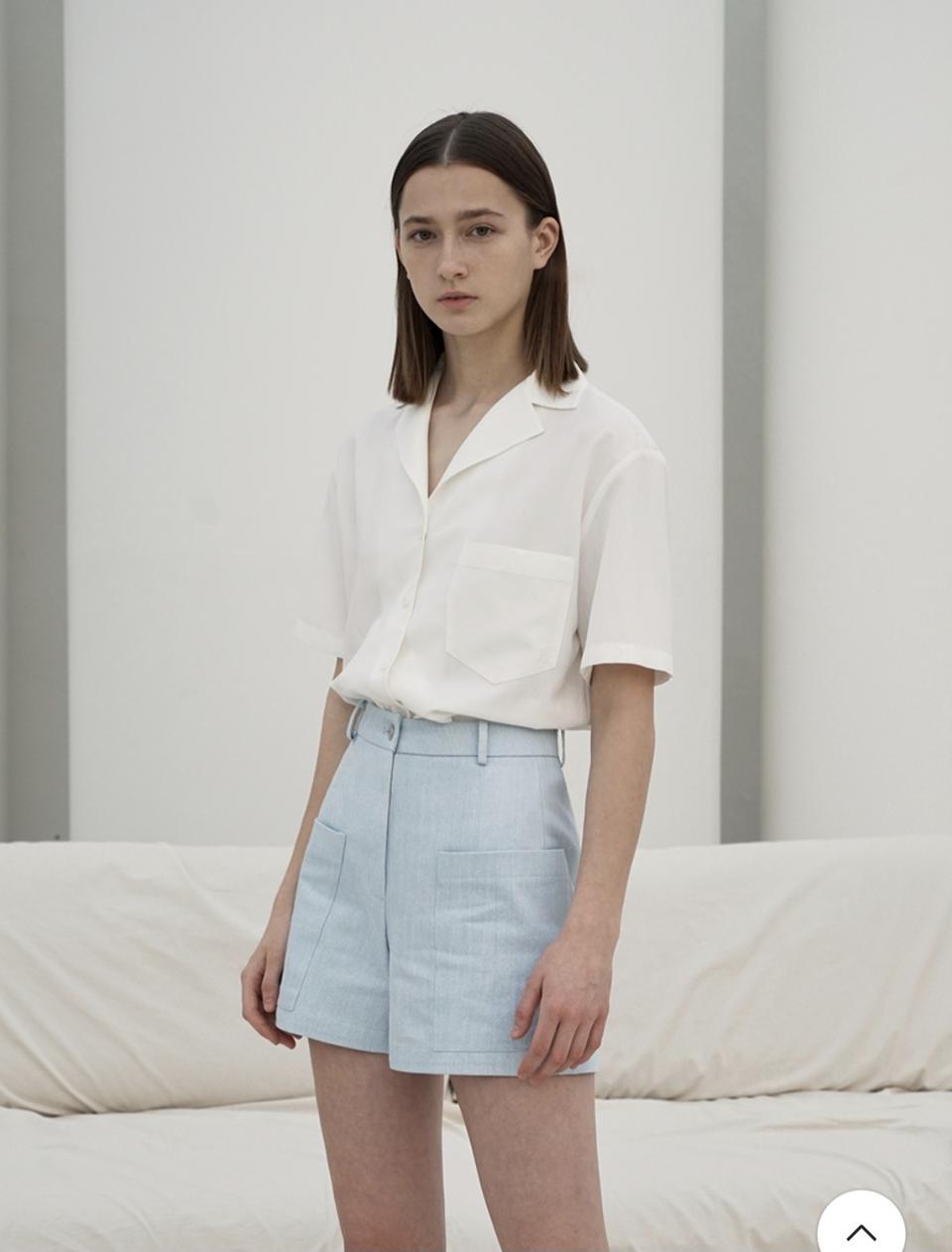 RE RHEE 리이 반팔 셔츠 블라우스