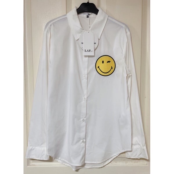 백화점 LAP 스마일 블라우스 (새 상품)