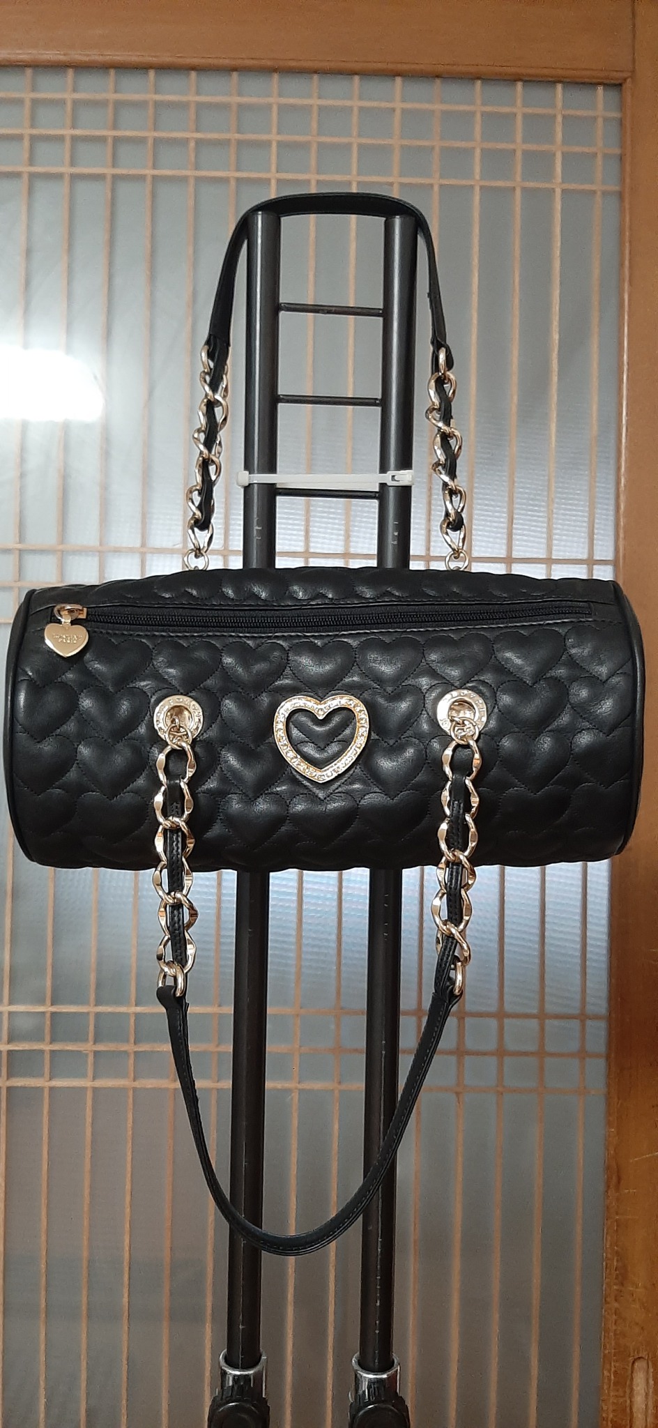 러브캣 원통 숄더백