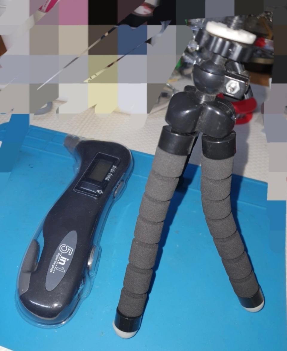 (새제품)차량 비상품 5in1 & 자바라 삼각대