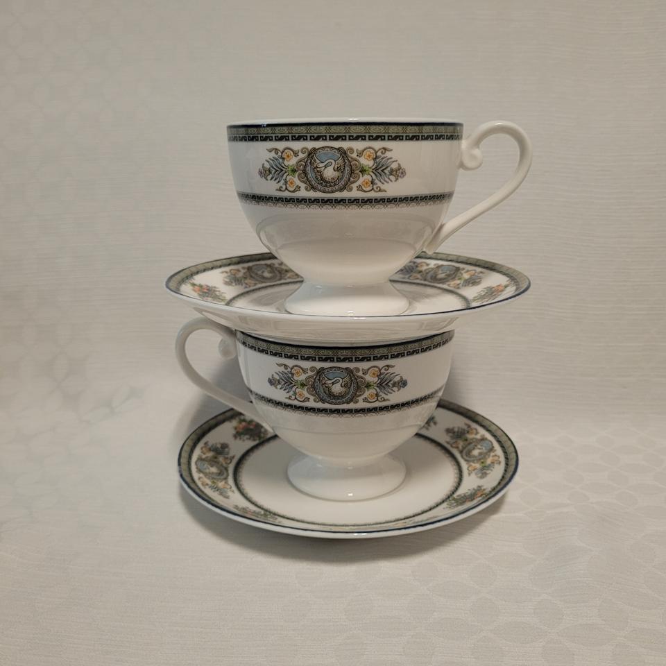 2조가격/한국도자기 스완 커피잔 듀오 2조