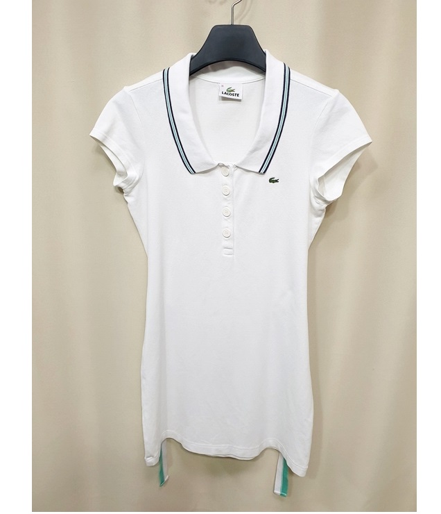 라코스테 정품 여성 원피스 화이트 55
