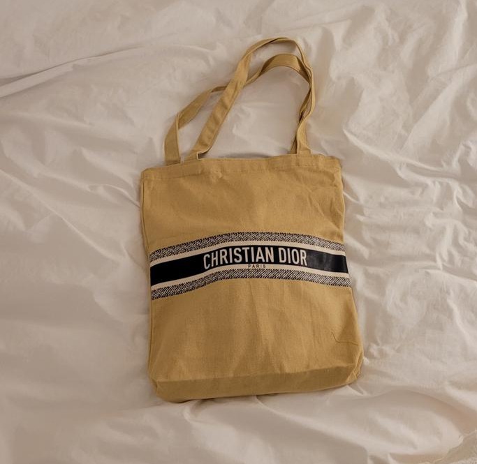 옥스퍼드소재 디 올 정품 고급 에 코 백(새상품)