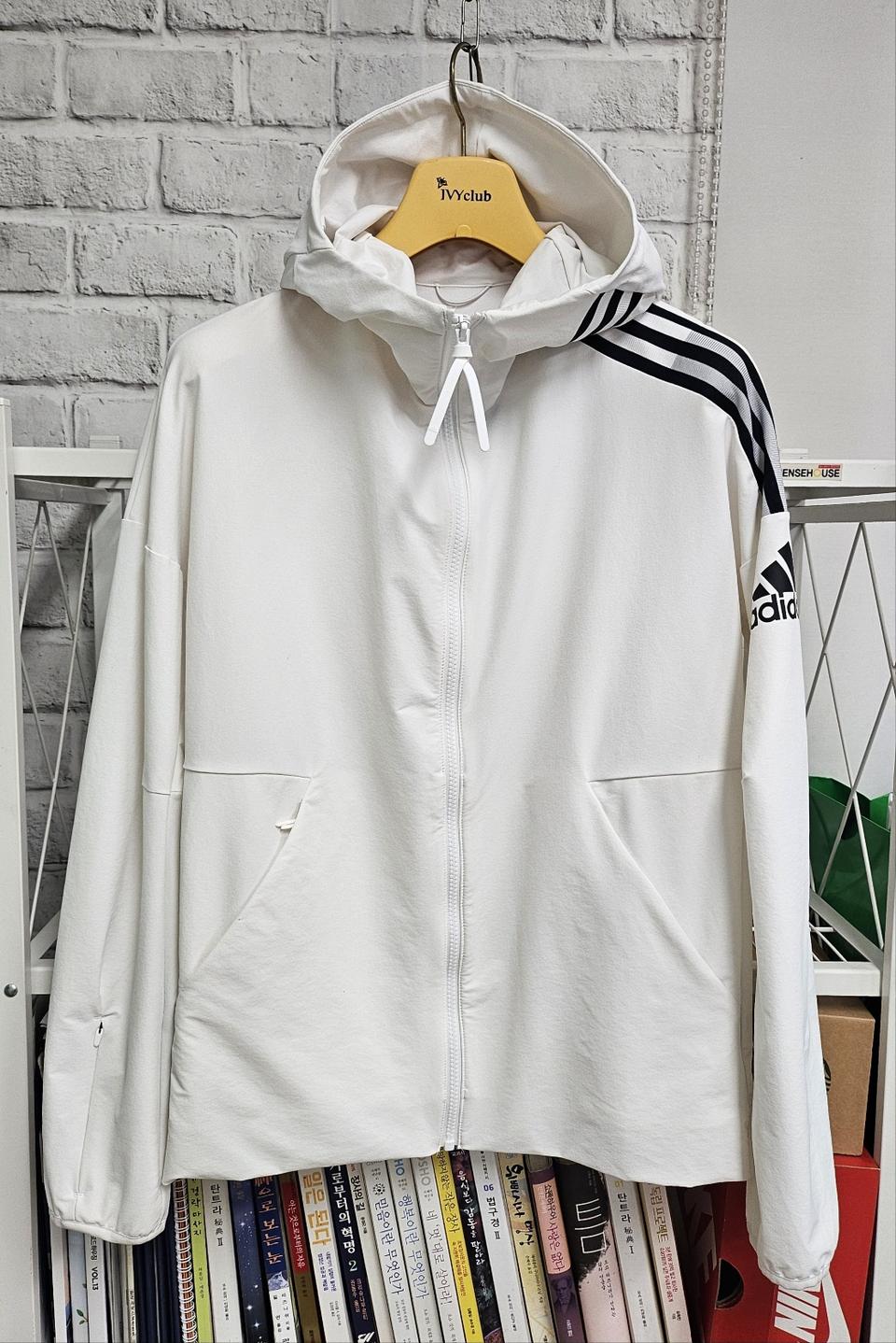 아디다스 남성 바람막이 ZEN 우븐 후드자켓 봄가을용 (95) MI89