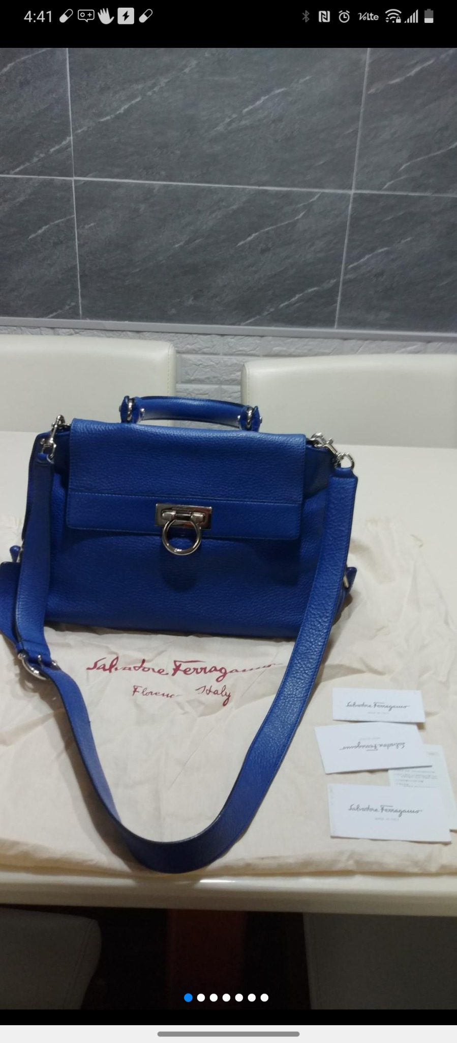 페라가모소피아백ㅡ라지사이즈