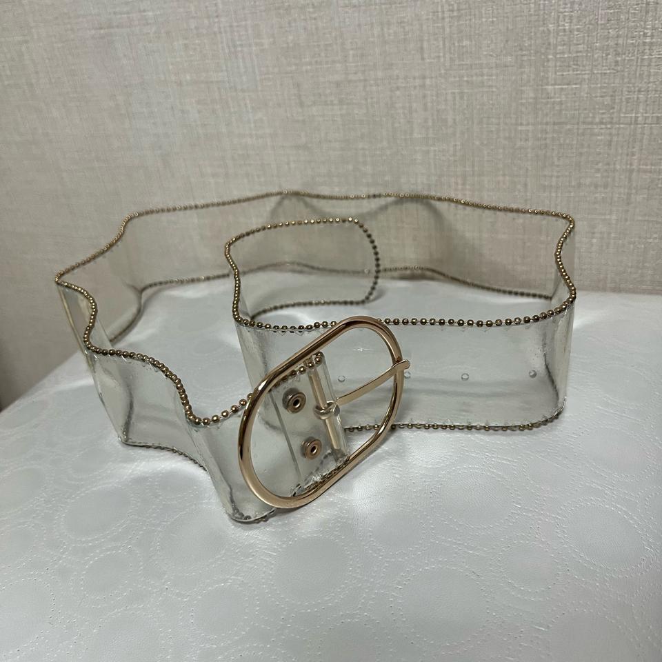 새상품 골드포인트 투명벨트