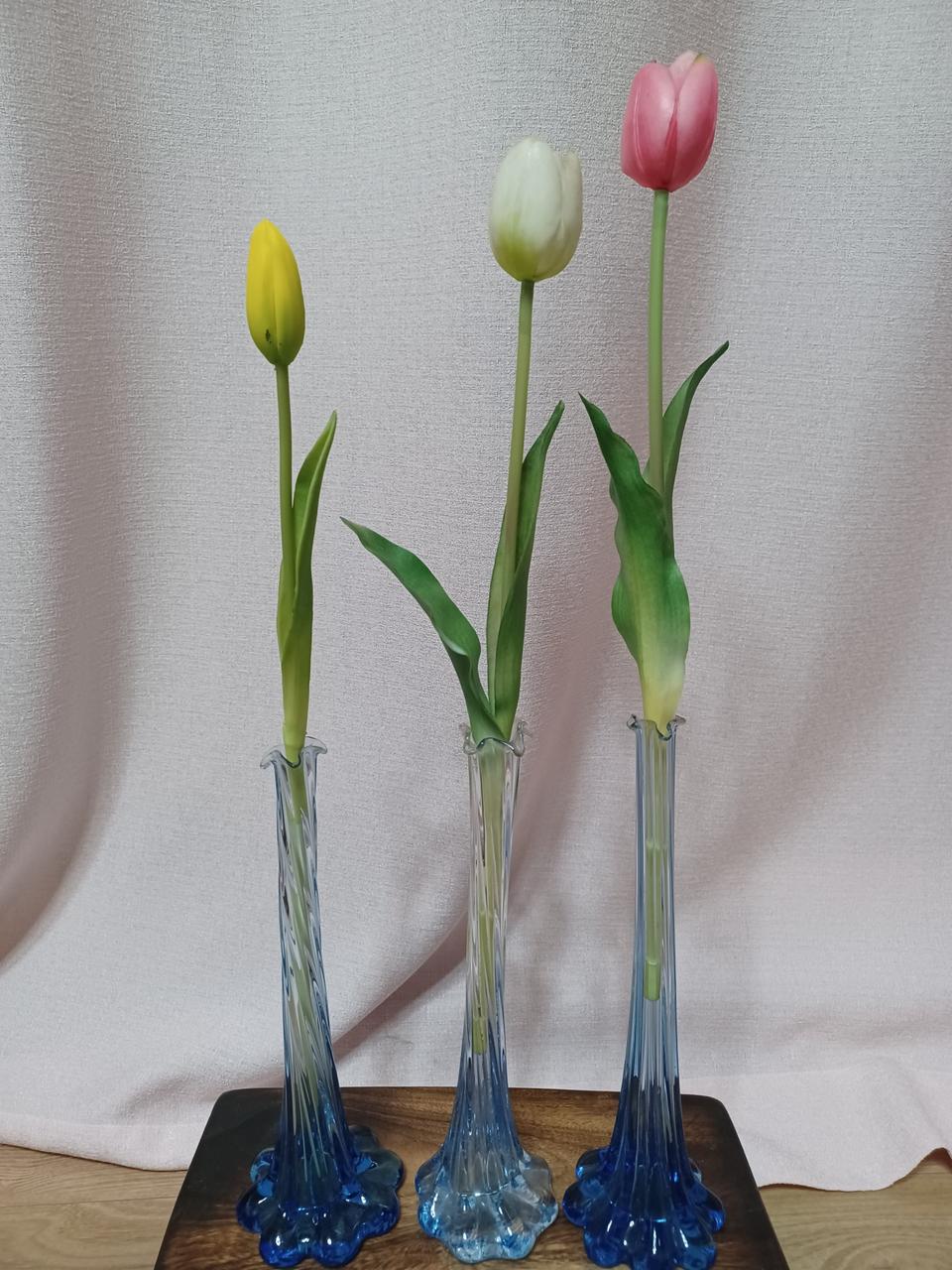 엔틱 유리화병 3개