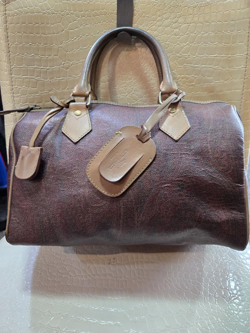 무배) 에트로 가방 빈티지 토트백 보스톤백