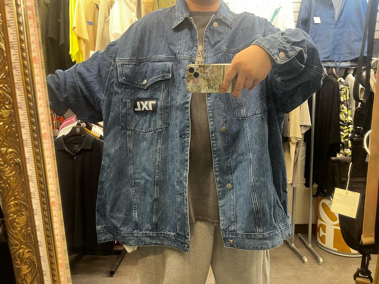 7xl 청자켓 빅사이즈