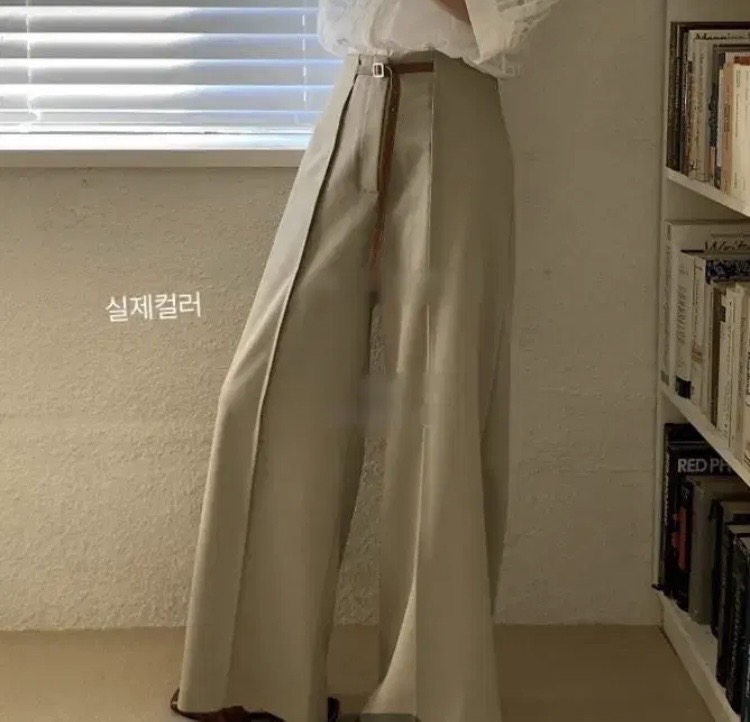 벨트슬랙스 일자슬랙스 가을슬랙스 새상품 s m 있어요
