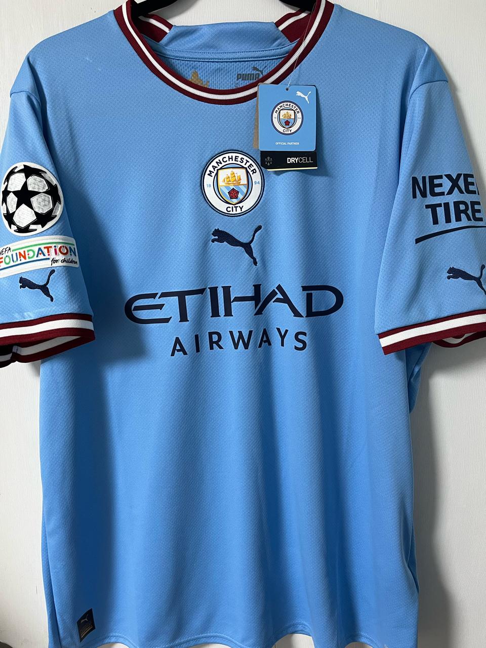 22-23 홀란드 텍미제거 xl챔스 유니폼