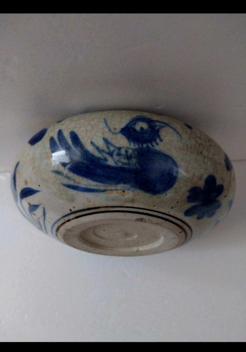 오래된 명나라 골동품 도자기