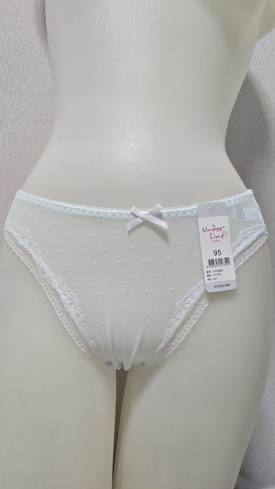 언더라인 국내생산 노라인 팬티 95