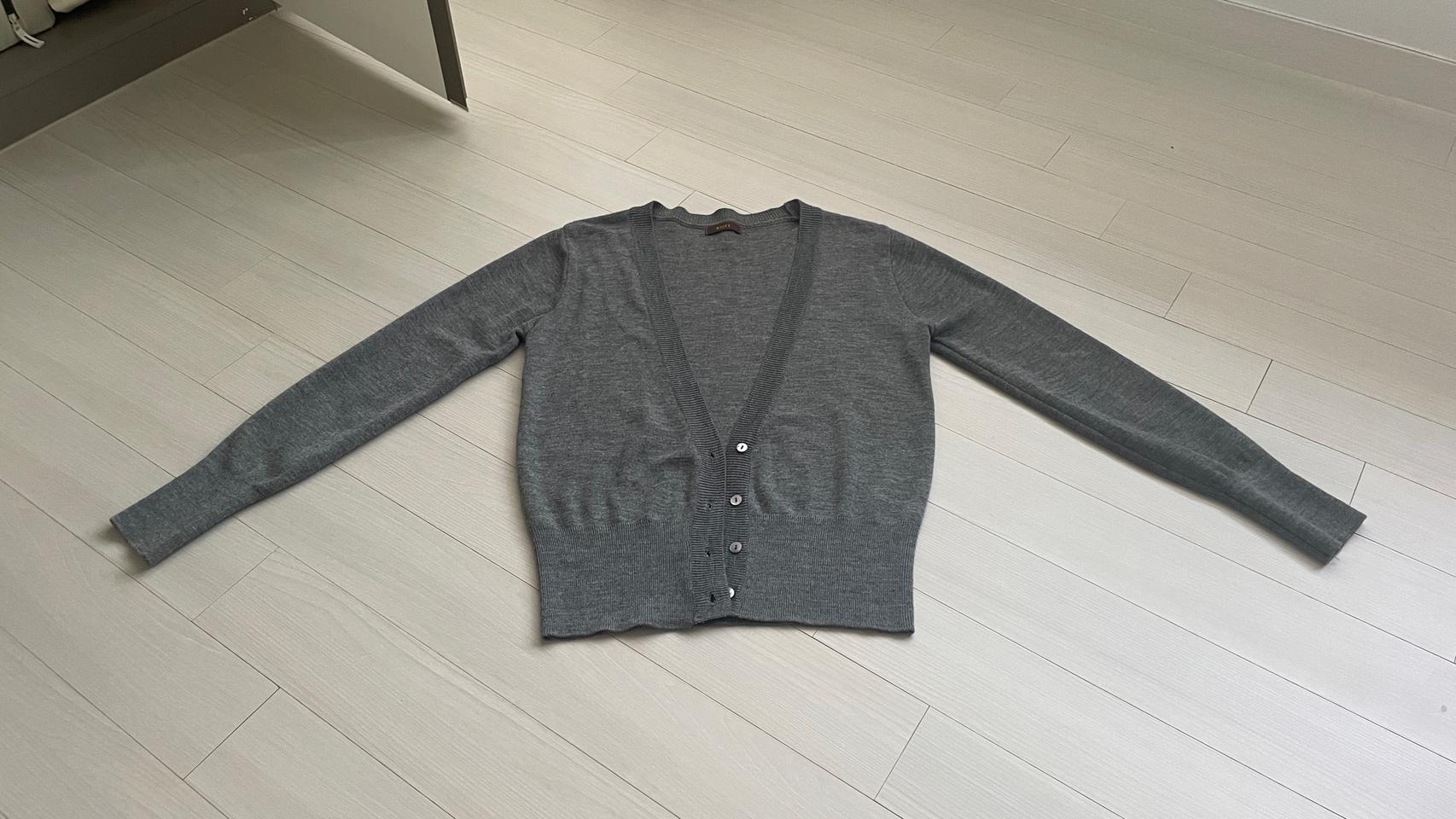 미사용 가디건