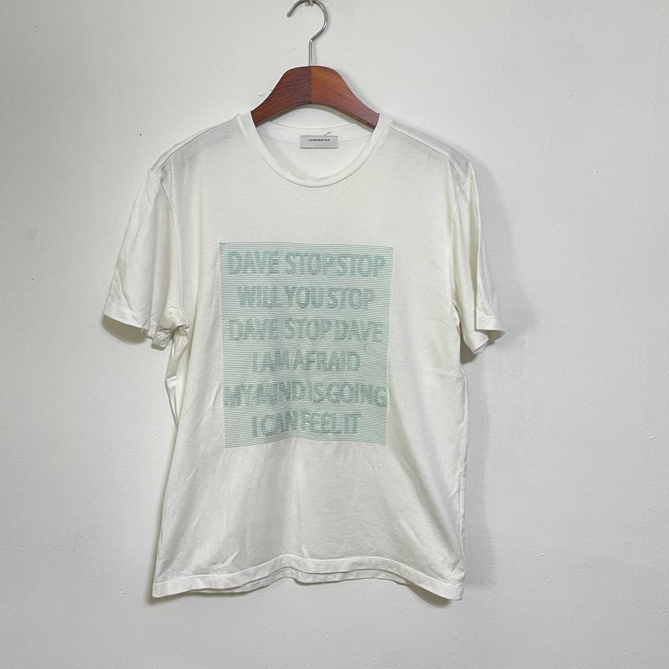 C396 커스텀멜로우 레터링 자수 반팔