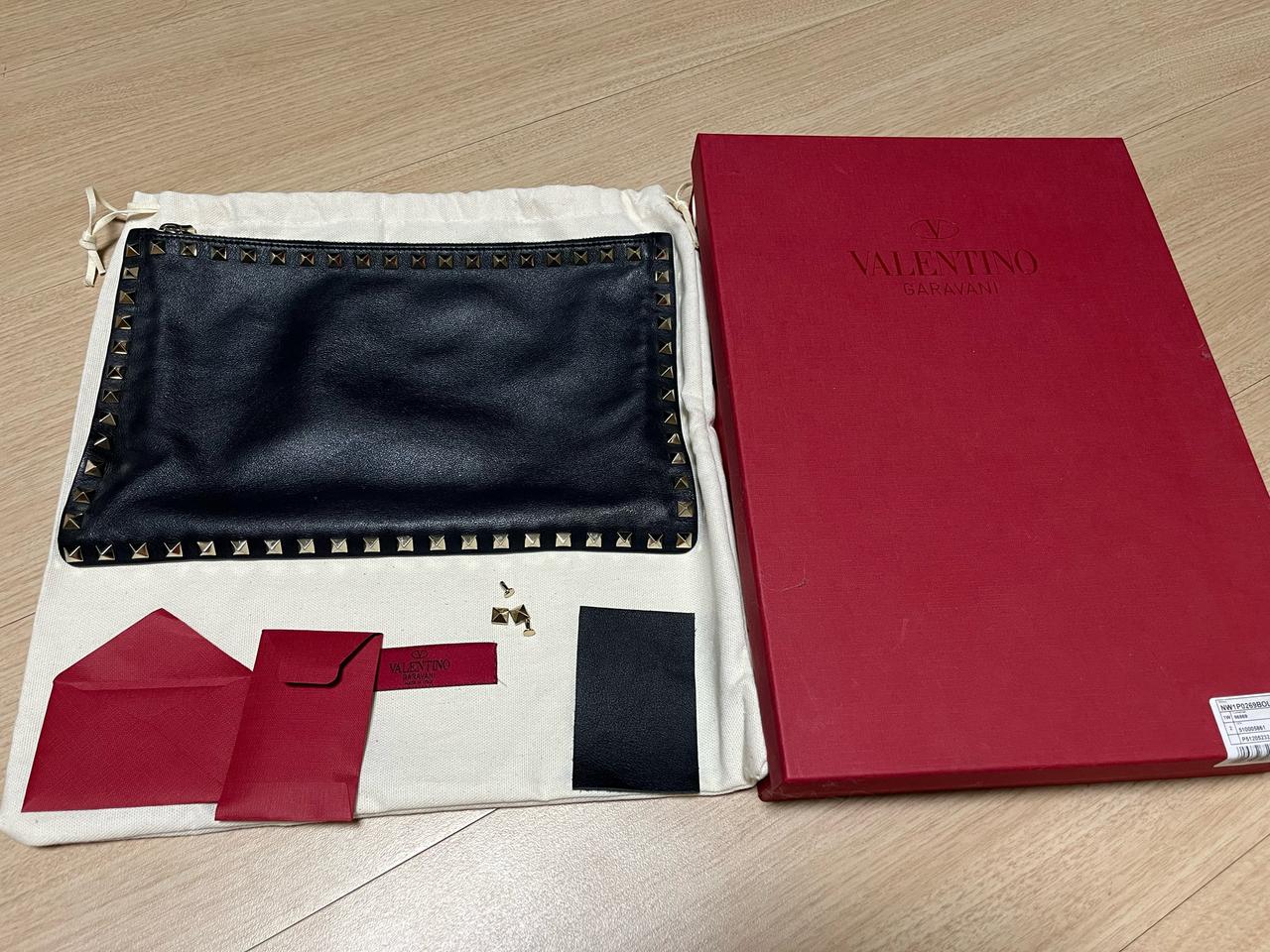 발렌티노 클러치 풀박스