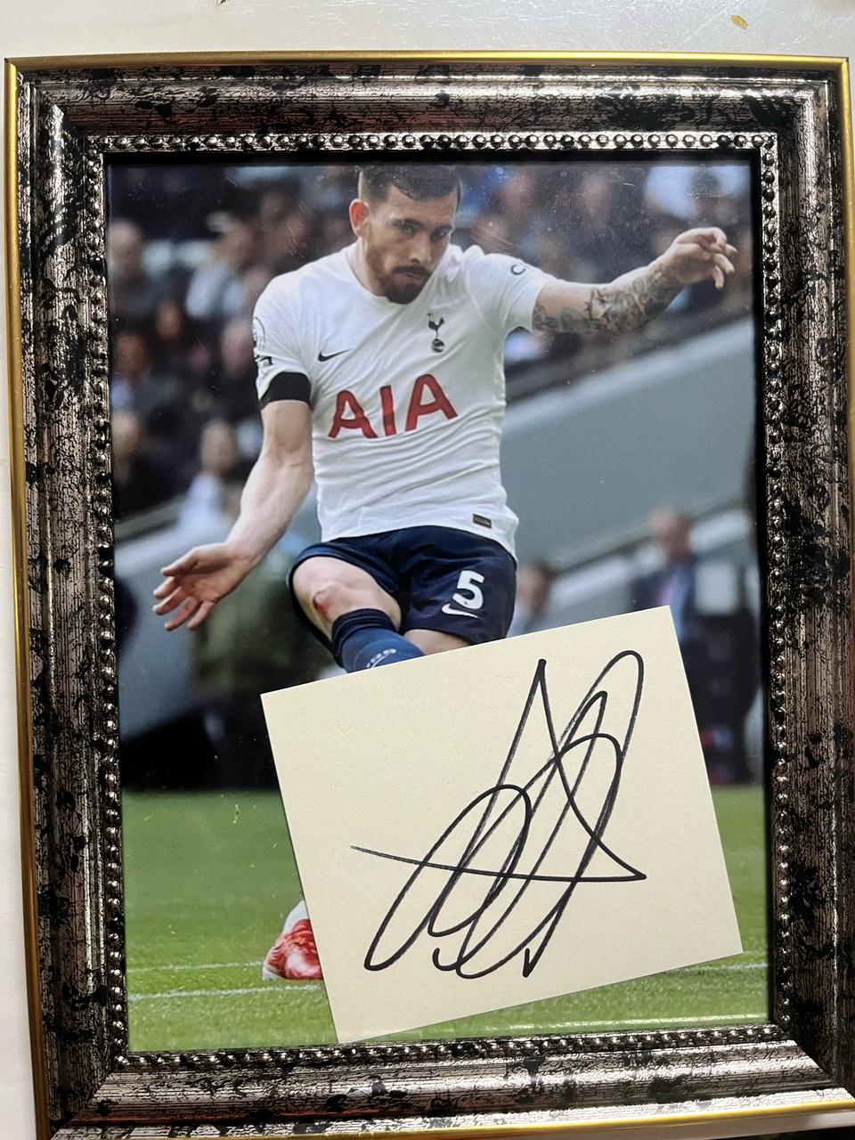 호이비에르 축구선수 친필싸인