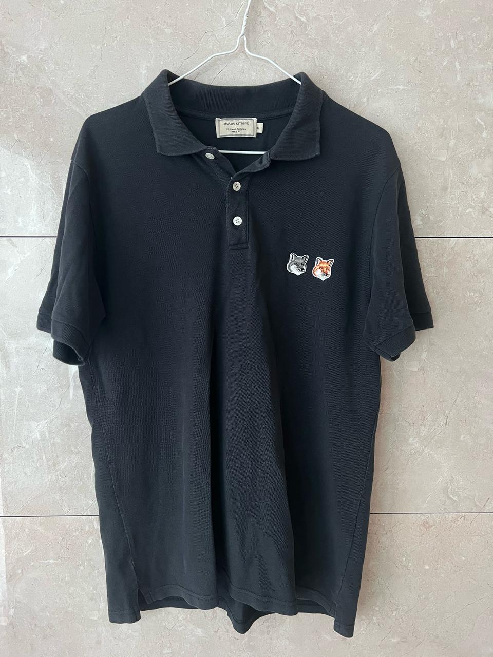 메종키츠네 더블 폭스 카라티 반팔