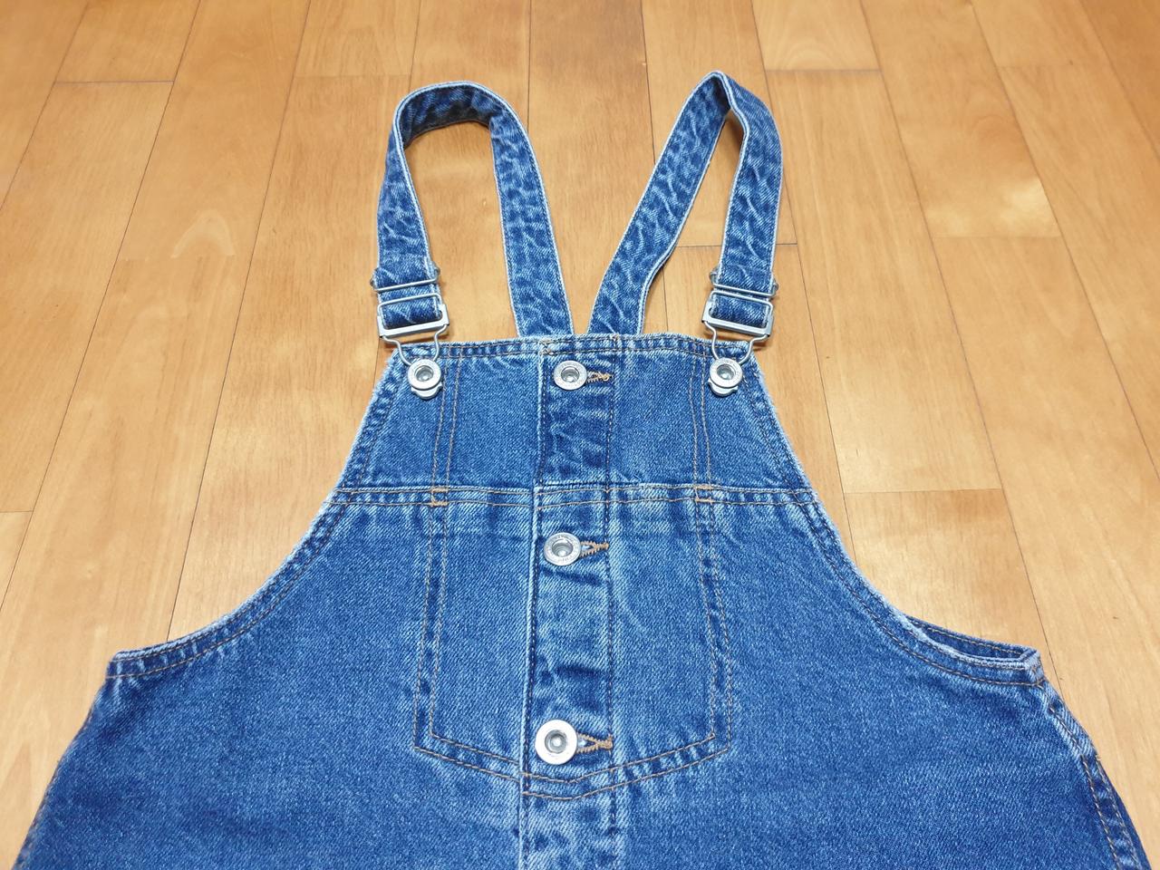 자라 키즈 멜빵 바지