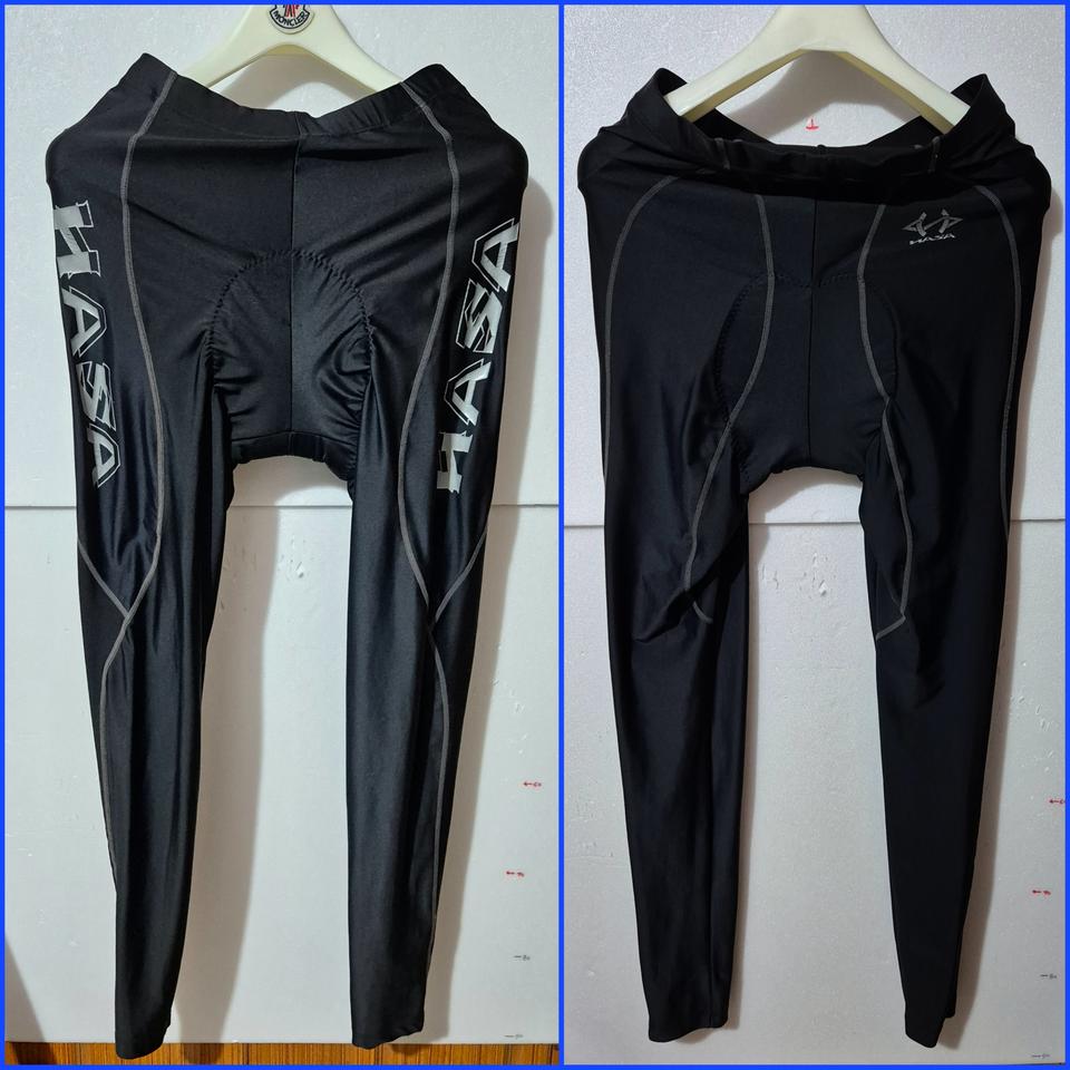 4053 ) 4계절용 라이딩 자전거 바이크 팬츠 타이즈 L 고급쿠션 일체