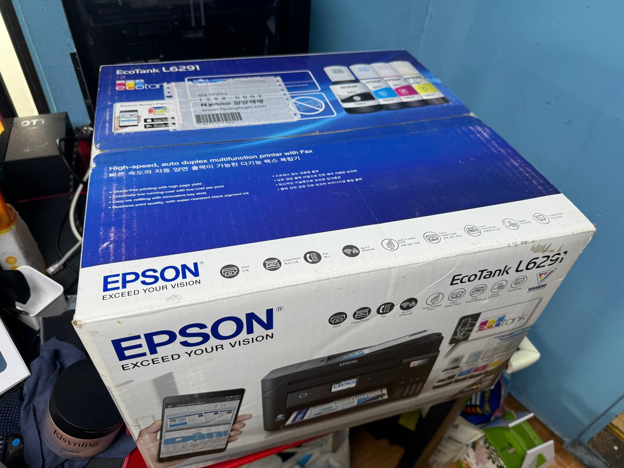EPSON L6291 컬러 잉크젯복합기 신품급