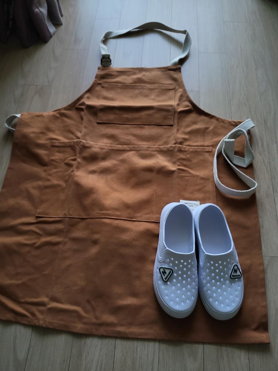 요양보호사실습시앞치마와실내화23